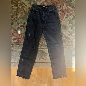Pacsun high rise straight jeans